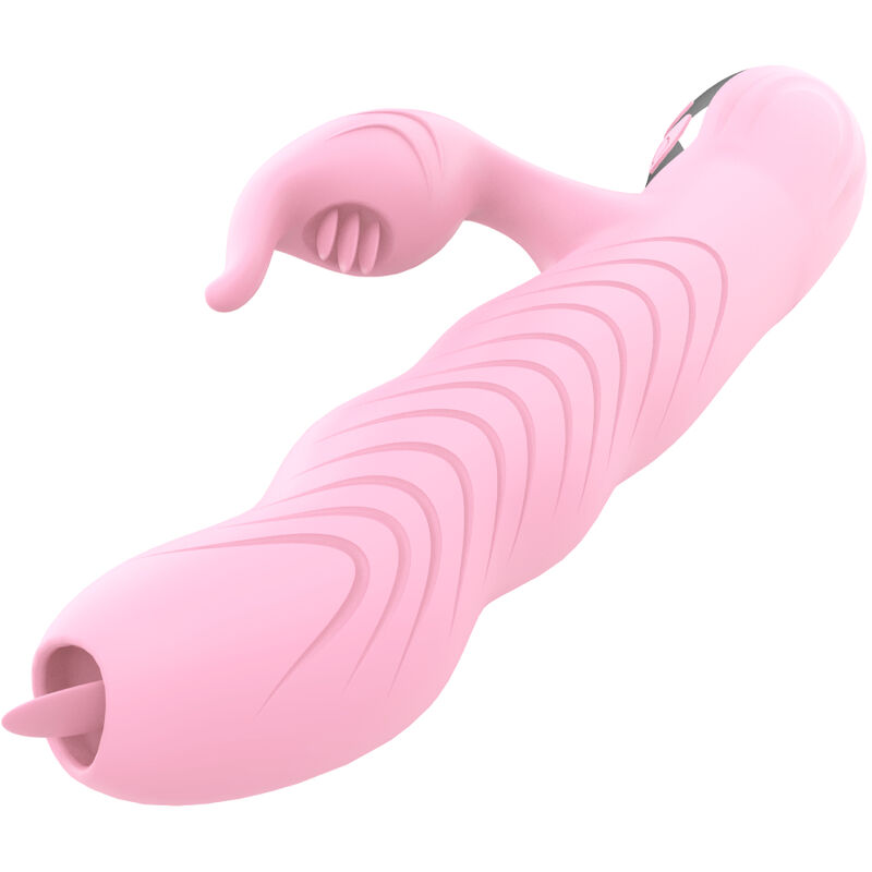 ARMONY – MARCIA VIBRADOR & THRUSTING DOBLE LENGUA EFECTO CALOR ROSA