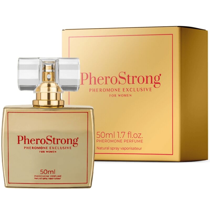 PHEROSTRONG – PERFUME CON FEROMONAS EXCLUSIVE PARA MUJER 50 ML