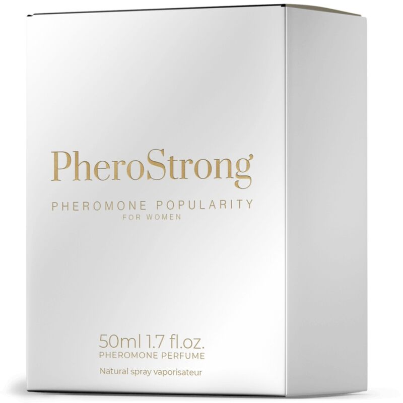 PHEROSTRONG - PERFUME CON FEROMONAS POPULARITY PARA MUJER 50 ML - Imagen 2