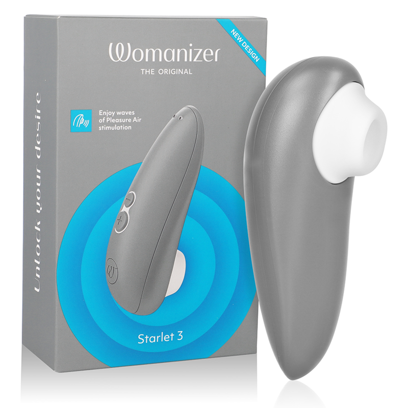 WOMANIZER – STARLET 3 ESTIMULADOR CLÍTORIS GRIS
