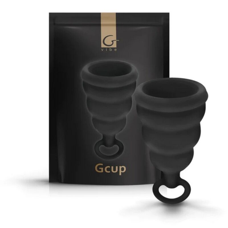 G-VIBE - GCUP COPA MENSTRUAL NEGRA - Imagen 4