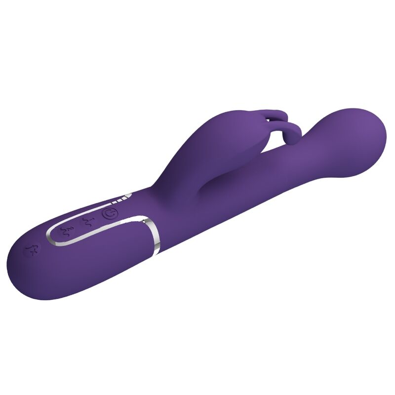 PRETTY LOVE - DEJON VIBRADOR RABBIT 3 EN 1 MULTIFUNCIÓN MORADO - Imagen 8