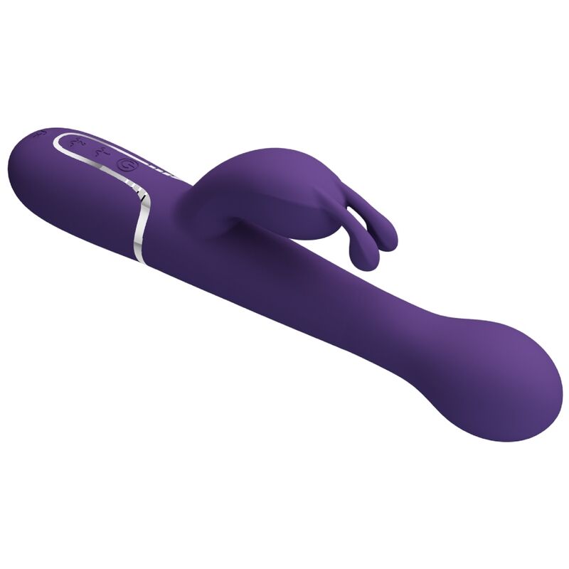 PRETTY LOVE - DEJON VIBRADOR RABBIT 3 EN 1 MULTIFUNCIÓN MORADO - Imagen 10