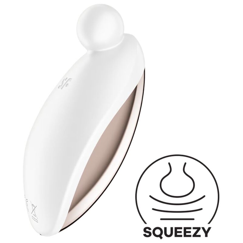 SATISFYER - SPOT ON 2 VIBRADOR LAY-ON BLANCO - Imagen 2
