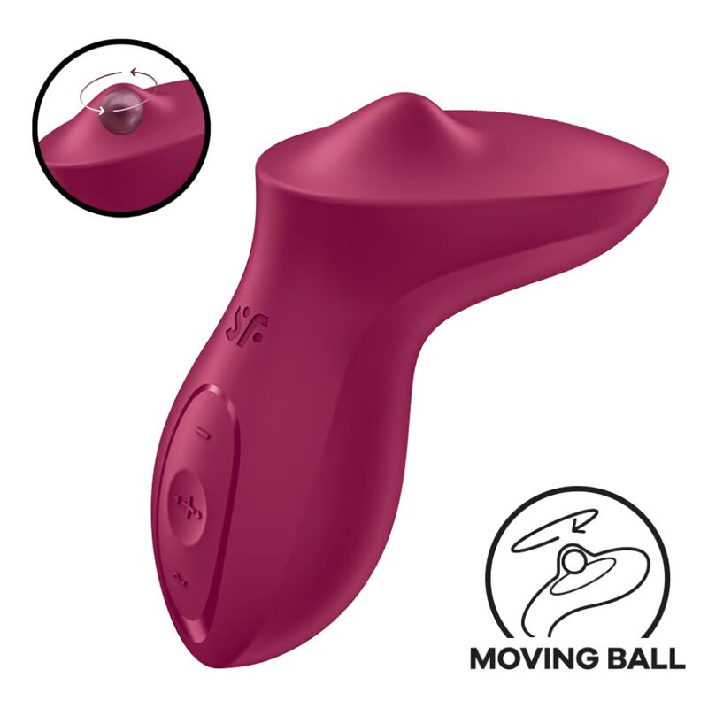 SATISFYER – EXCITERRR VIBRADOR LAY-ON CLÍTORIS FUCSIA
