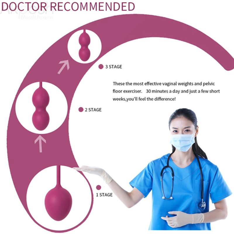 ARMONY - ANABIOSIS PESAS VAGINALES 3 NIVELES BUGAMBILLA - Imagen 3