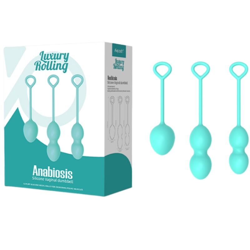 ARMONY - ANABIOSIS PESAS VAGINALES 3 NIVELES VERDE - Imagen 6