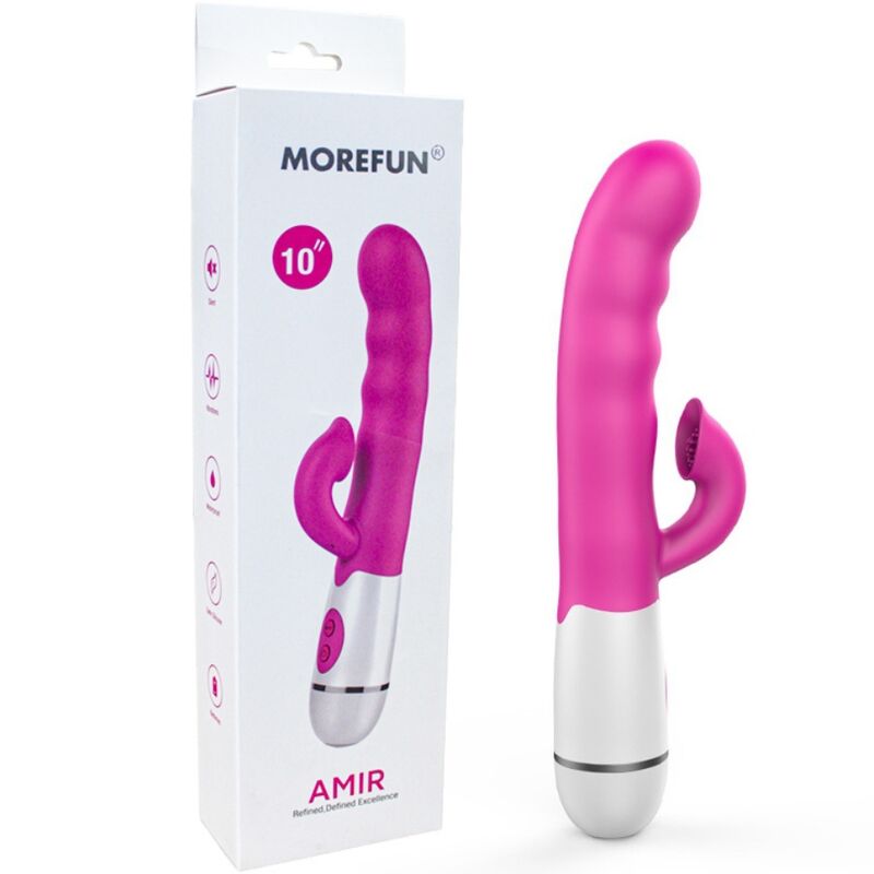ARMONY - AMIR VIBRADOR MULTIFUNCION CON LENGUA ESTIMULADORA 16 VELOCIDADES ROSA - Imagen 3
