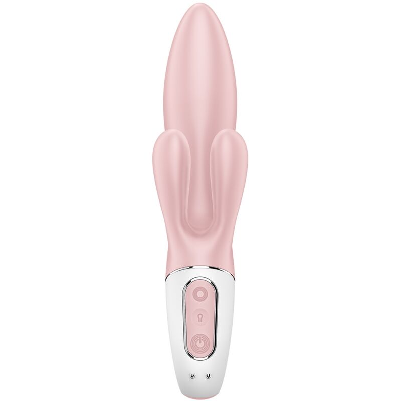 SATISFYER - AIR PUMP BUNNY 3 INFLABLE VIBRADOR RABBIT ROSA - Imagen 4