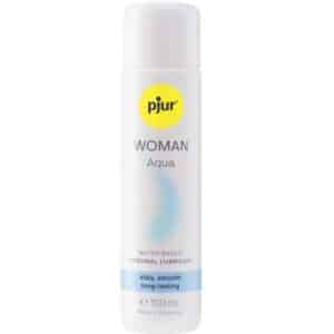 Lubricante Base Agua Piel Sensible Femenina 100 Ml – Pjur Woman Aqua