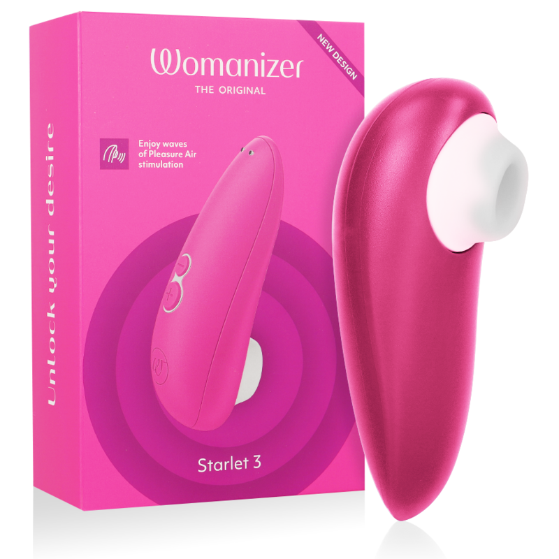 WOMANIZER – STARLET 3 ESTIMULADOR CLÍTORIS ROSA