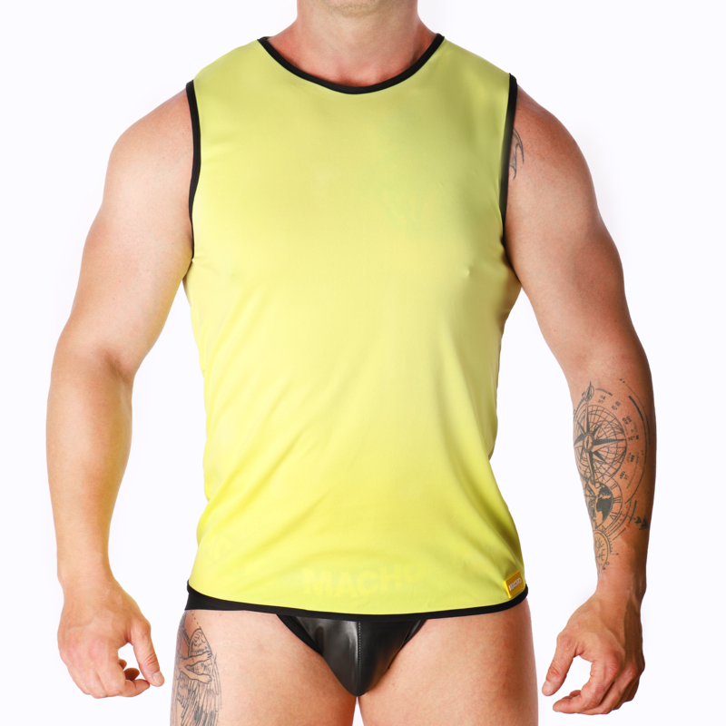 MACHO – CAMISETA AMARILLO S/M