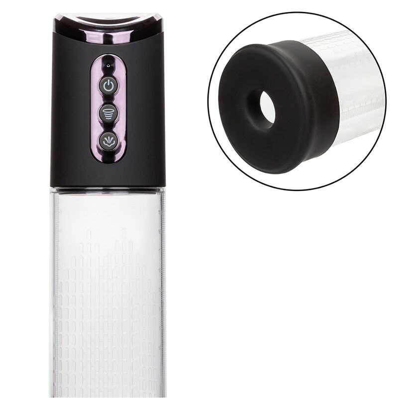 CALEXOTICS - PEAK BOMBA SUCCIONADORA 4 VELOCIDADES NEGRO - Imagen 6