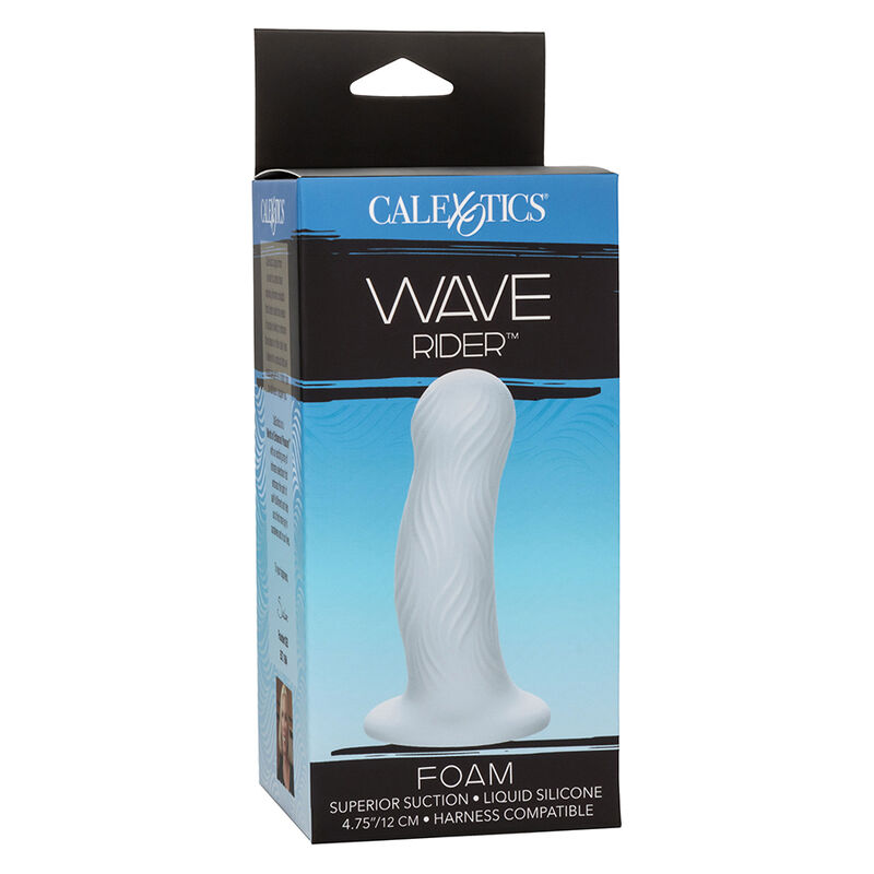 CALEXOTICS - WAVE RIDER PLUG ANAL ESPUMA AZUL - Imagen 3