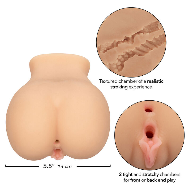 CALEXOTICS - THE FARMERS DAUGHTER DOBLE MASTURBADOR REALÍSTICO NATURAL - Imagen 5