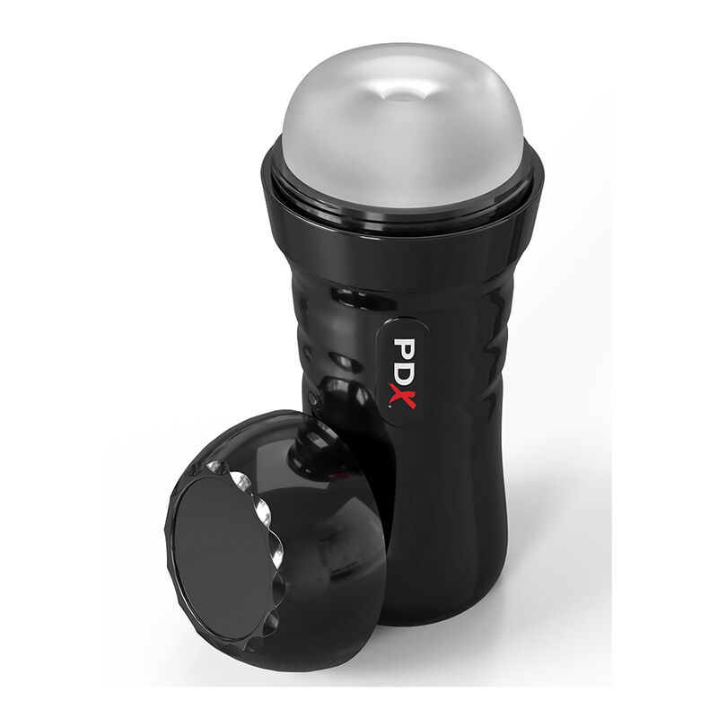 PDX EXTREME – SLIDE & GLIDE MASTURBADOR AUTOLUBRICANTE TRANSPARENTE