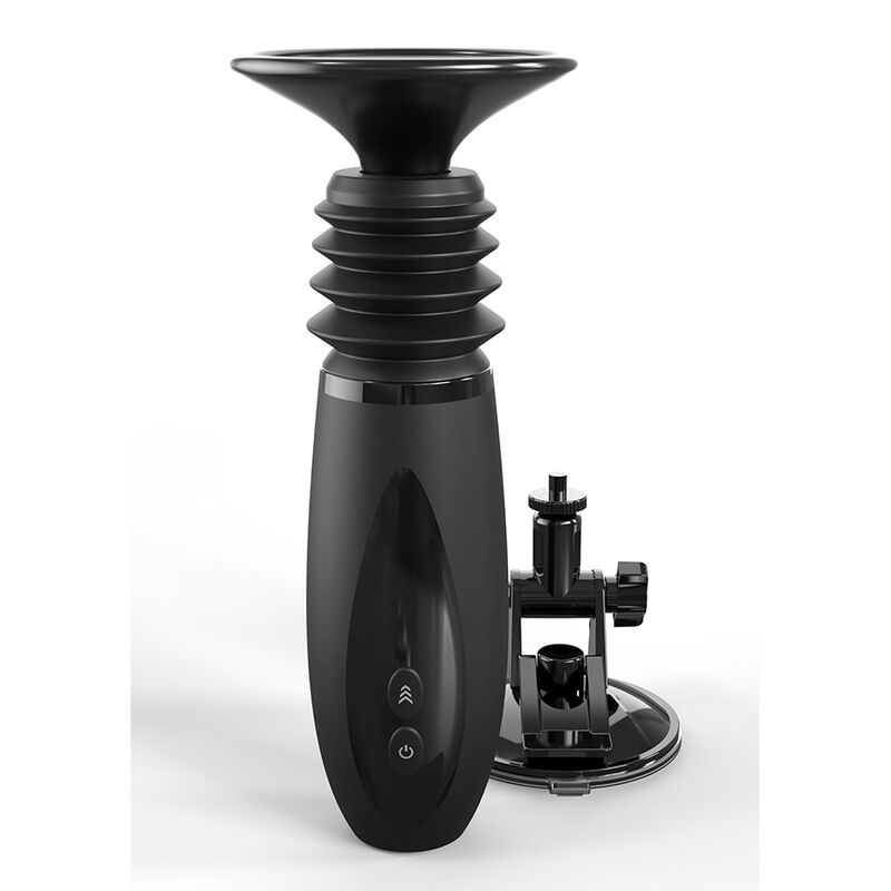 FETISH FANTASY SERIES – BODY DOCK THRUSTER SUJETA DILDOS CON 7 MODOS DE EMPUJE NEGRO