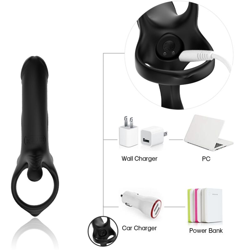 ARMONY - DILDO CON ANILLO & VIBRADOR - Imagen 10