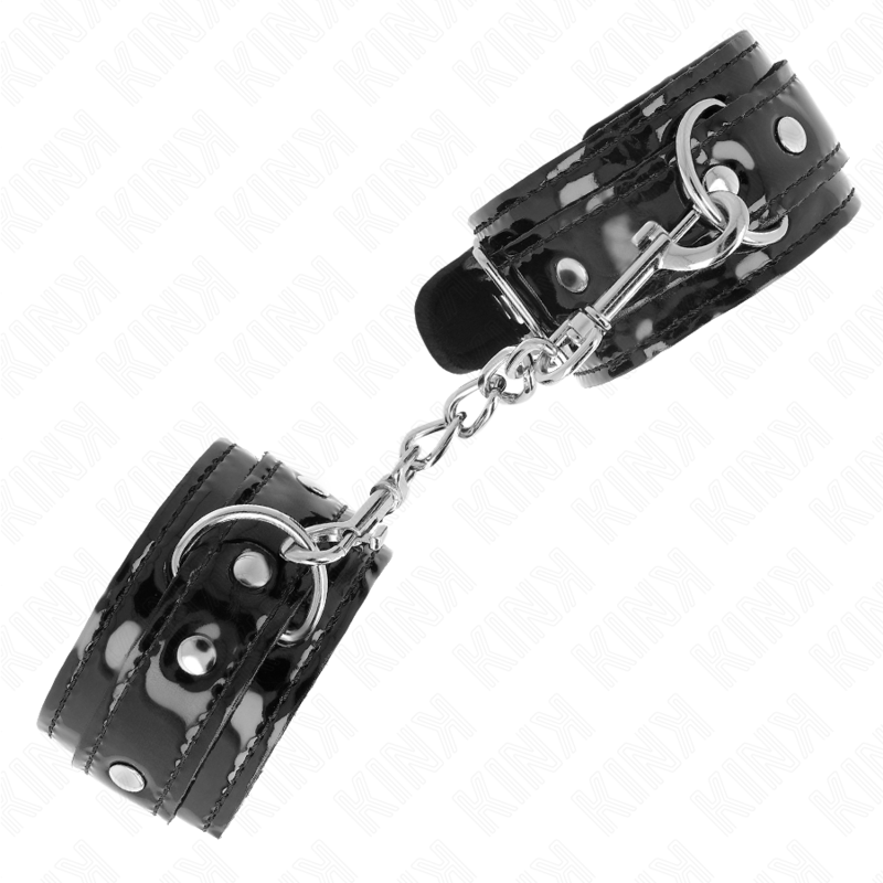 KINK - MUÑEQUERAS DE NEOPRENO BRILLANTE AJUSTABLE 17-24 CM X 4.5 CM - Imagen 2