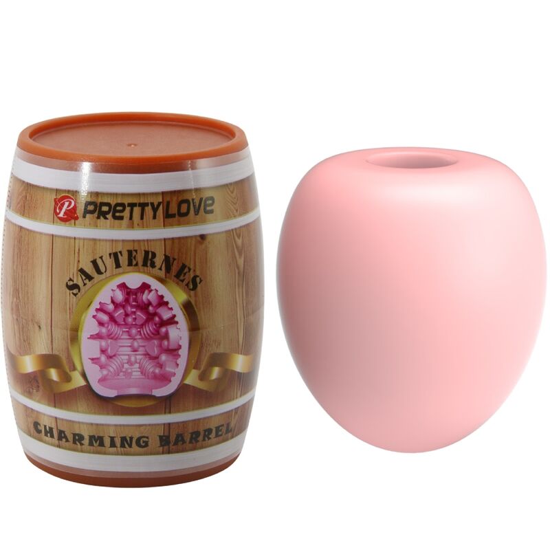 PRETTY LOVE – MASTURBADOR MASCULINO HUEVO ROSA MODELO 2