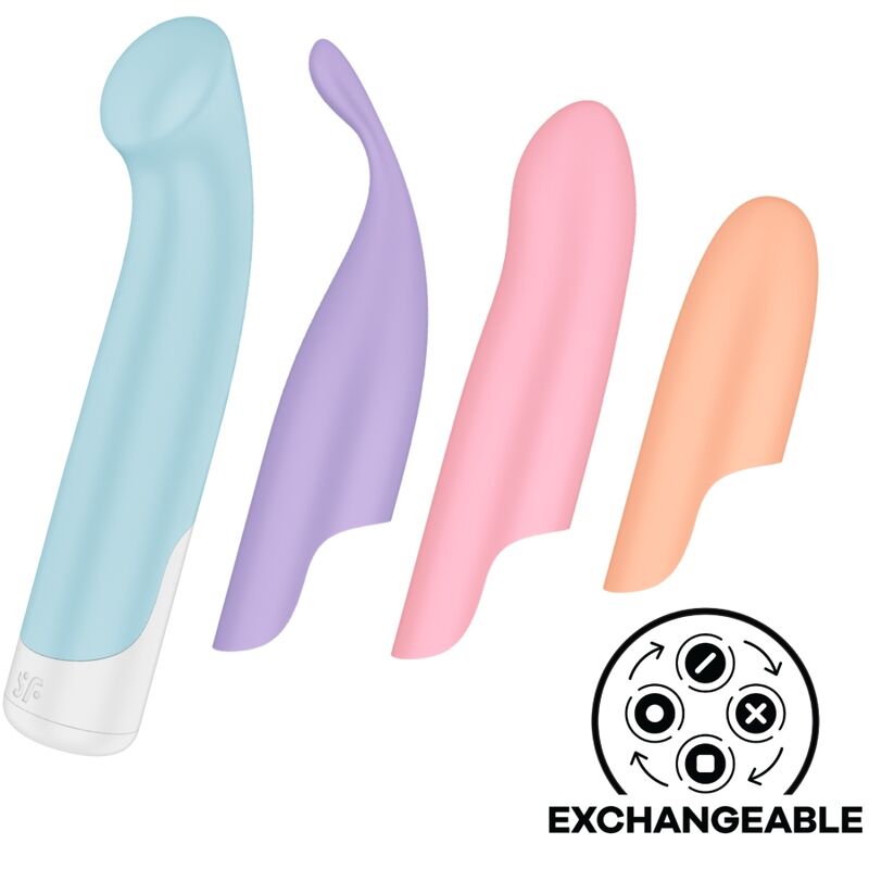 SATISFYER – PLAYFUL FOUR SET VIBRADORES 4 EN 1 + POWER BULLET