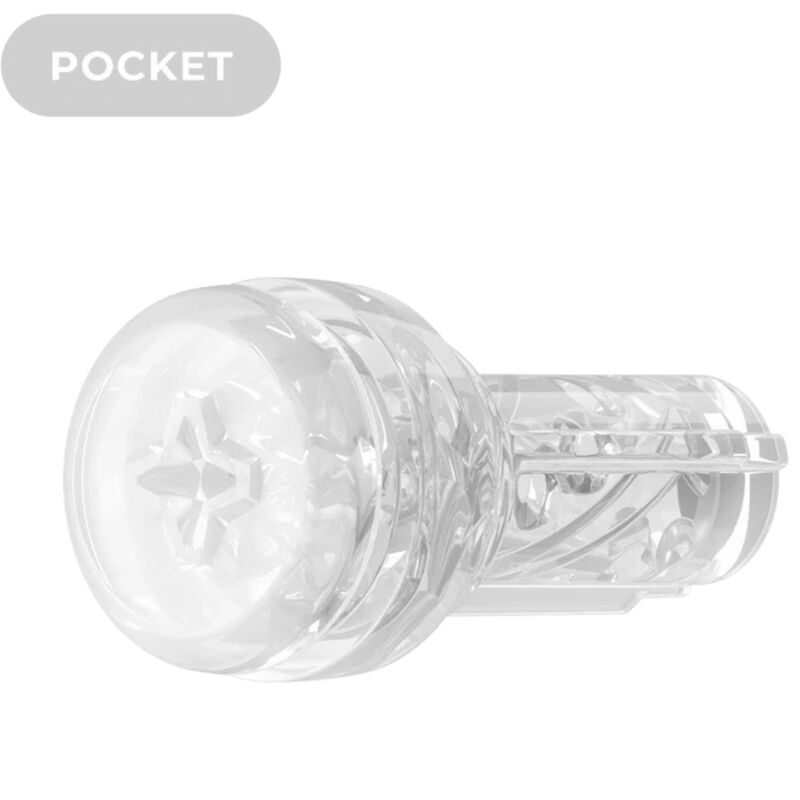 KIIROO - FEEL POCKET STROKER CRYSTAL BY KIIROO TRANSPARENTE - Imagen 7
