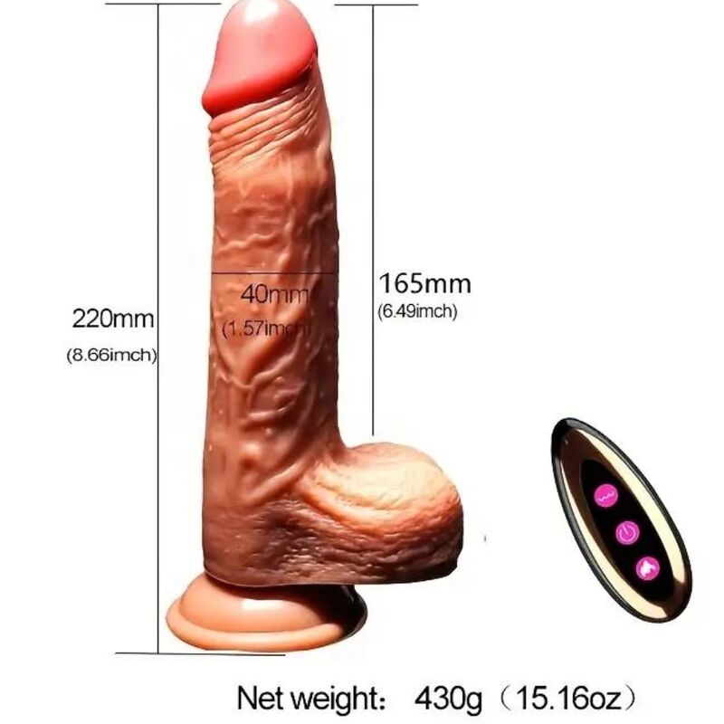 ARMONY - DILDO REALÍSTICO VIBRADOR RECARGABLE - Imagen 8