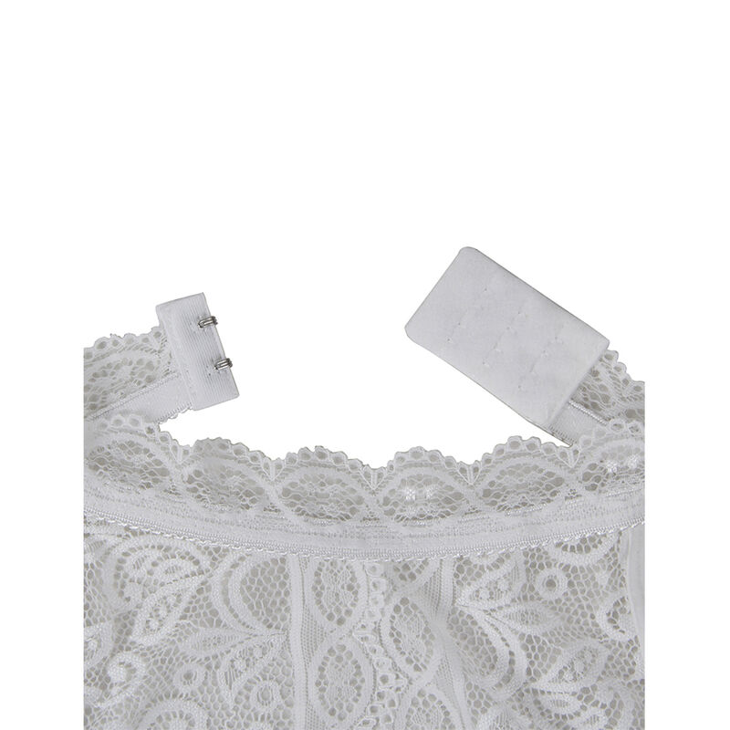 SUBBLIME - 953867 BODY DE ENCAJE BLANCO L/XL - Imagen 8