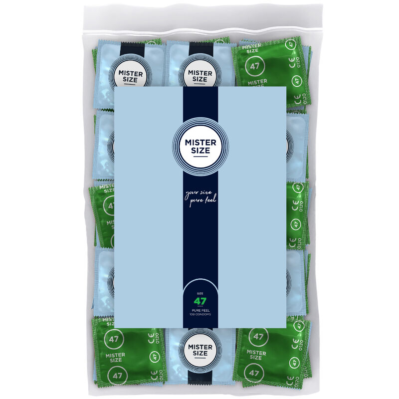 MISTER SIZE – PRESERVATIVOS TALLA XS 47 MM (100 UNIDADES)