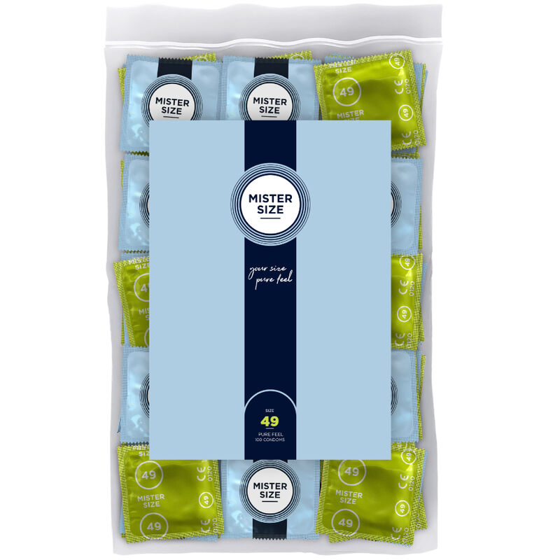 MISTER SIZE – PRESERVATIVOS TALLA S 49 MM (100 UNIDADES)