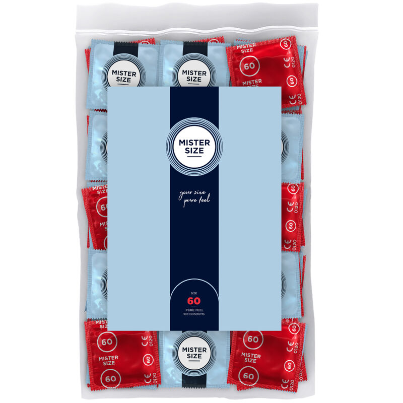 MISTER SIZE – PRESERVATIVOS TALLA XL 60 MM (100 UNIDADES)