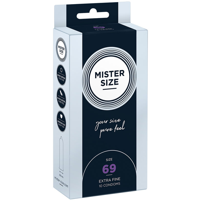 MISTER SIZE – PRESERVATIVOS TALLA XXXL 69 MM (10 UNIDADES)