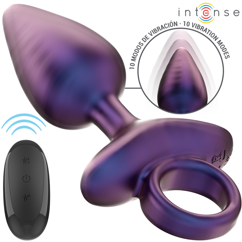 INTENSE – MICHAEL PLUG ANAL VIBRADOR MODELO 2 CONTROL REMOTO