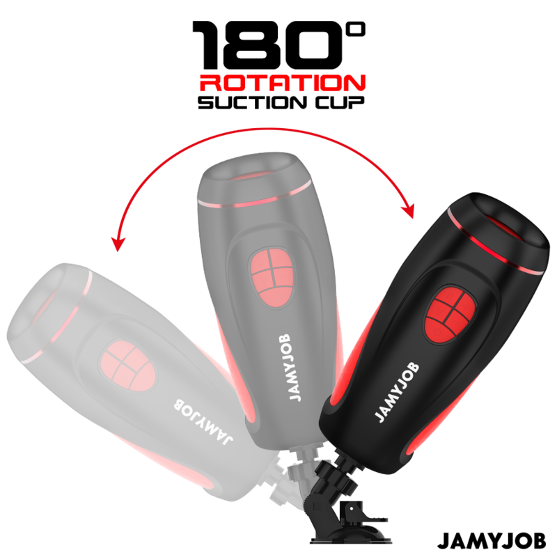 JAMYJOB - PYSTON BASE MASTURBADOR AUTOMÁTICO CON DILDO CONTROL REMOTO - Imagen 6