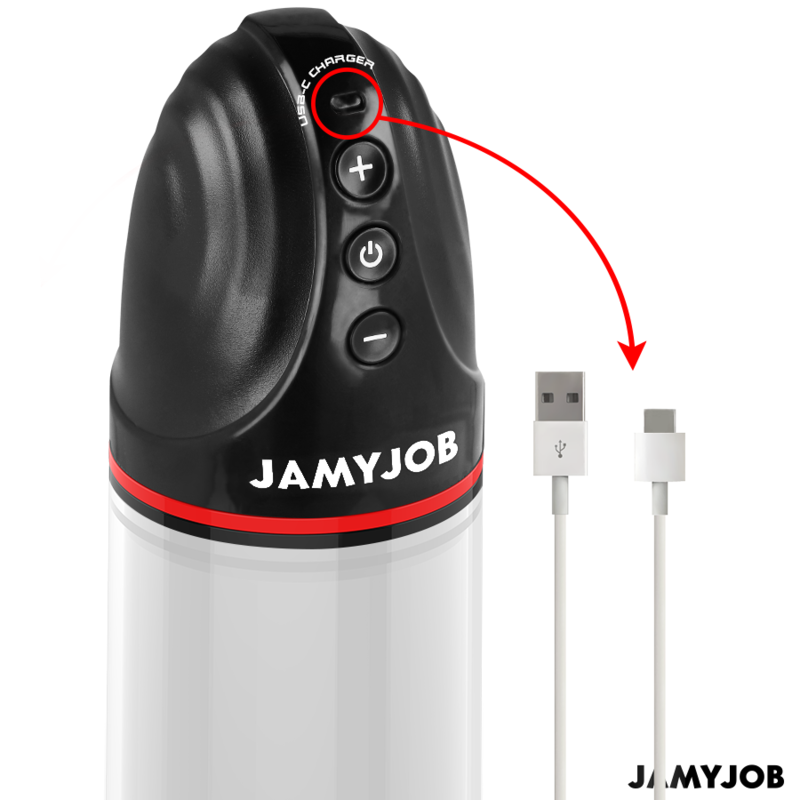 JAMYJOB - XPAND BOMBA AUTOMÁTICA 3 NIVELES DE SUCCIONADOR GRIS - Imagen 6