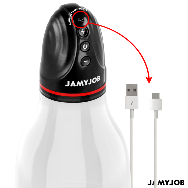 JAMYJOB - XPAND LITE BOMBA AUTOMTICA DE TESTÍCULOS 3 NIVELES DE SUCCIONADOR GRIS - Imagen 5