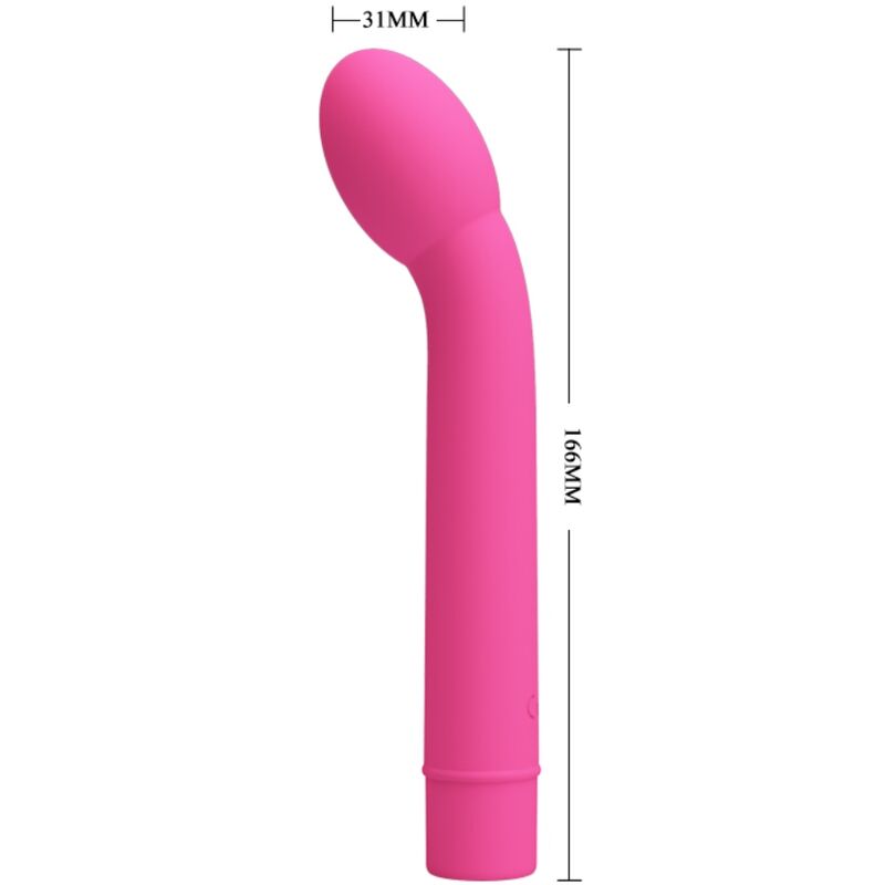 PRETTY LOVE - LOGAN VIBRADOR PUNTO G 10 VIBRACIONES ROSA - Imagen 3