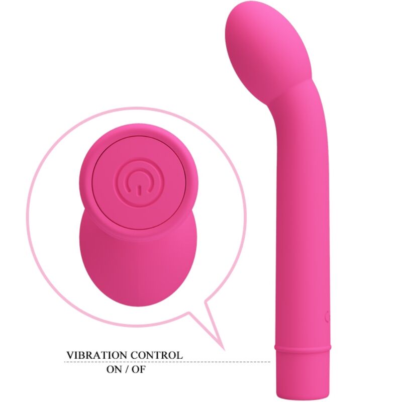 PRETTY LOVE - LOGAN VIBRADOR PUNTO G 10 VIBRACIONES ROSA - Imagen 4