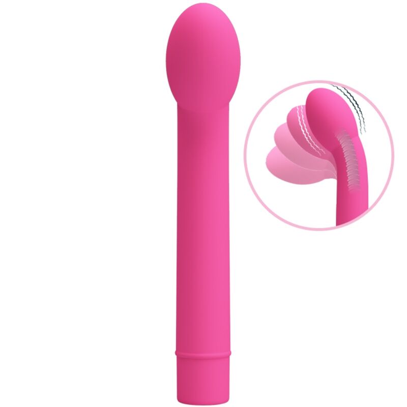 PRETTY LOVE - LOGAN VIBRADOR PUNTO G 10 VIBRACIONES ROSA - Imagen 5