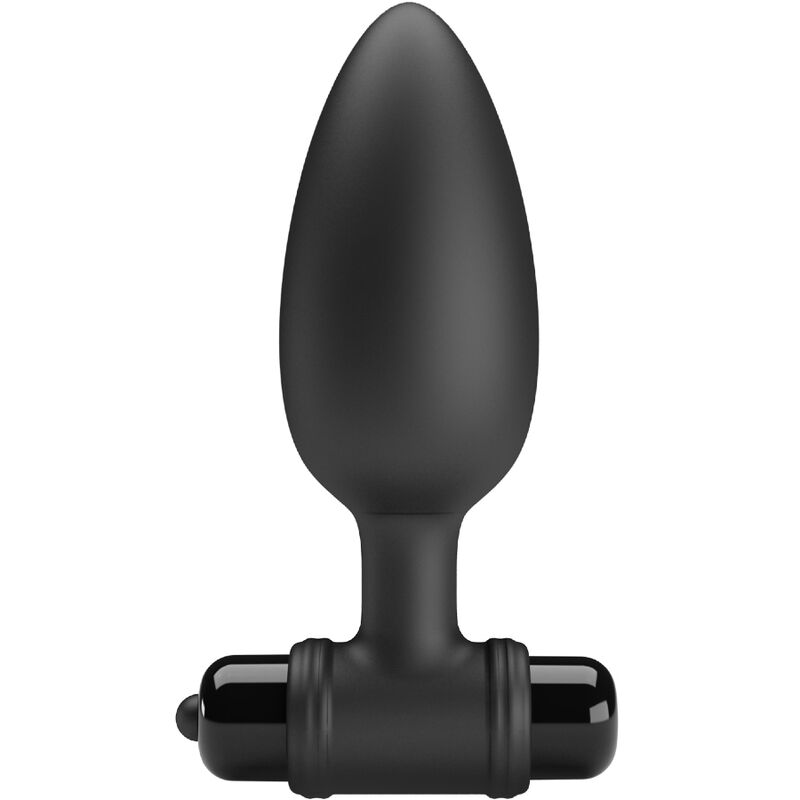 PRETTY LOVE – VIBRA BUTT PLUG 2 PLUG ANAL 10 VIBRACIONES NEGRO