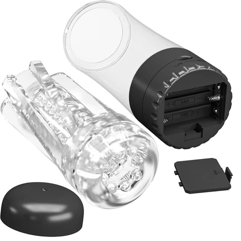 PRETTY LOVE - TAMARA MASTURBADOR MASCULINO VIBRADOR MULTIVELOCIDAD NEGRO - Imagen 6