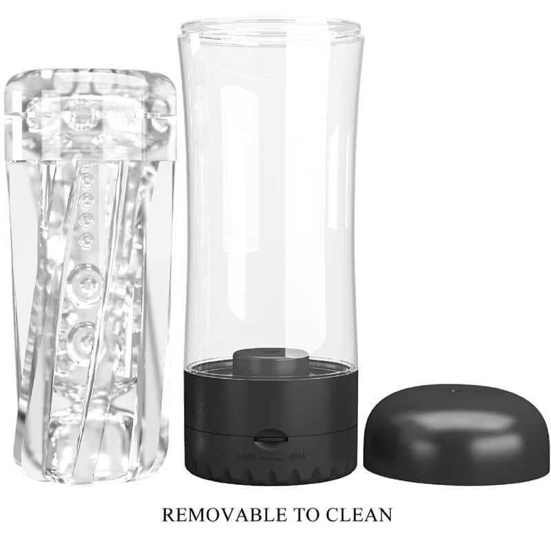 PRETTY LOVE - TAMARA MASTURBADOR MASCULINO VIBRADOR MULTIVELOCIDAD NEGRO - Imagen 10