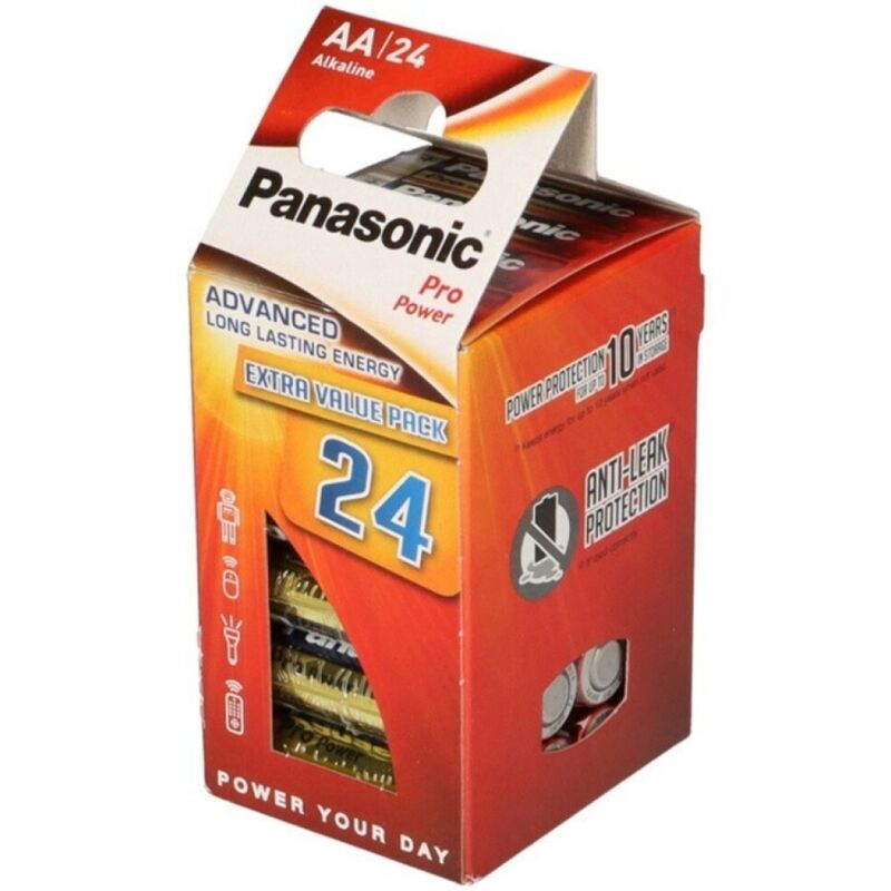 PANASONIC – PRO POWER PILA ALCALINA AA LR6 PACK*24