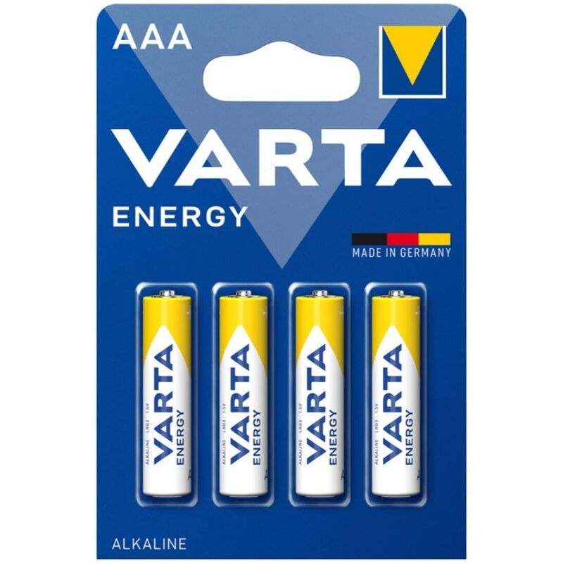 VARTA – ENERGY PILA ALCALINA AAA LR03 BLISTER*4