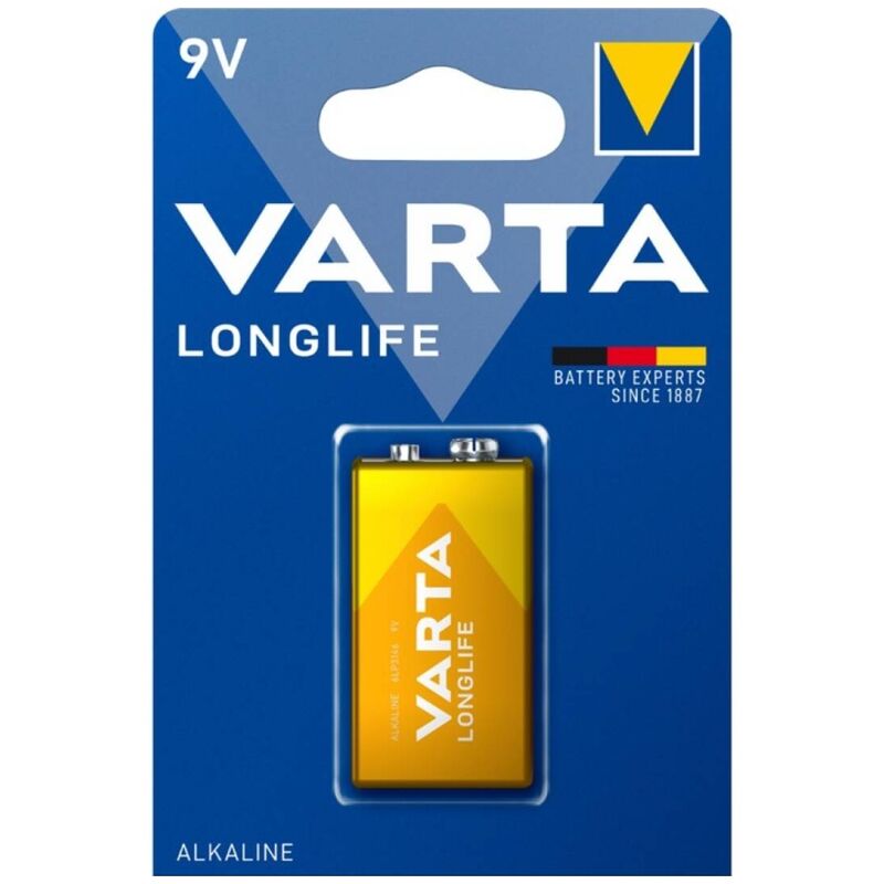 VARTA – LONGLIFE PILA ALCALINA 9V LR61 BLISTER*1