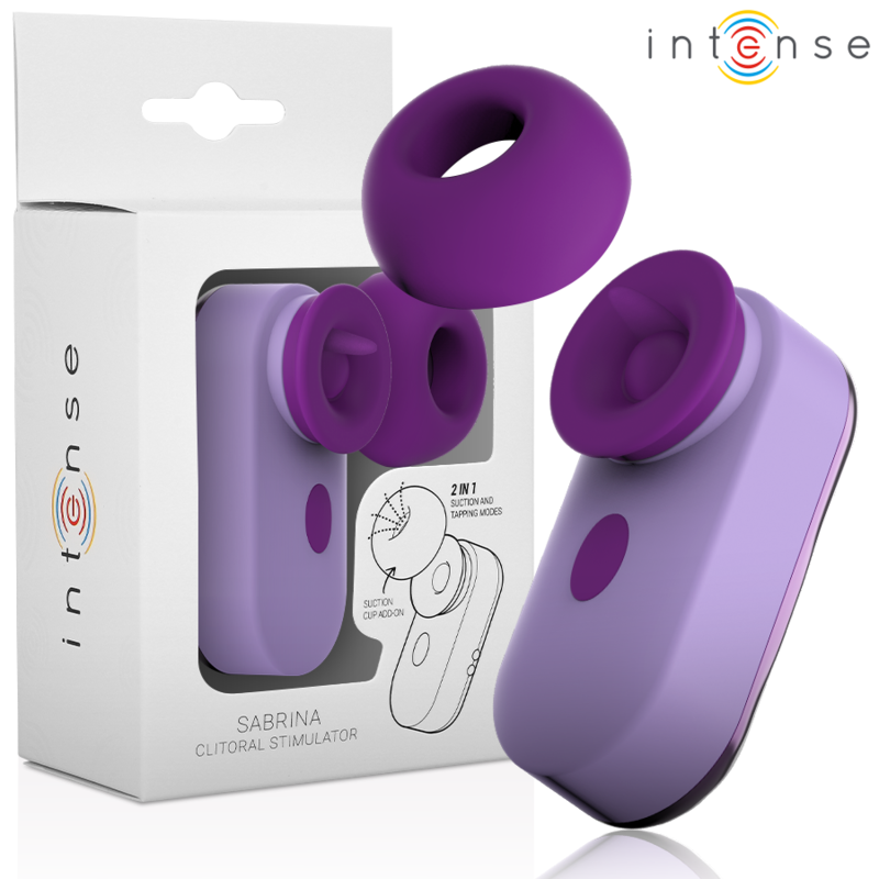 INTENSE – SABRINA TRAVEL SET ESTIMULADOR DE CLÍTORIS VIOLETA
