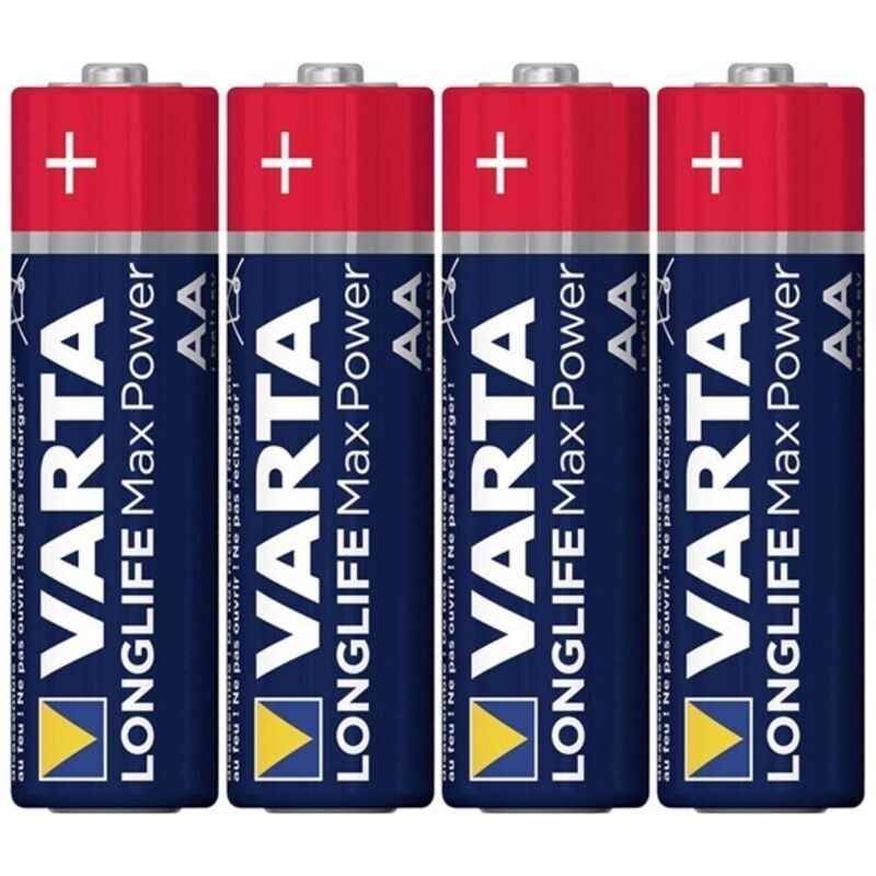 VARTA – MAX POWER PILA ALCALINA AA LR6 RETRACTIL*4