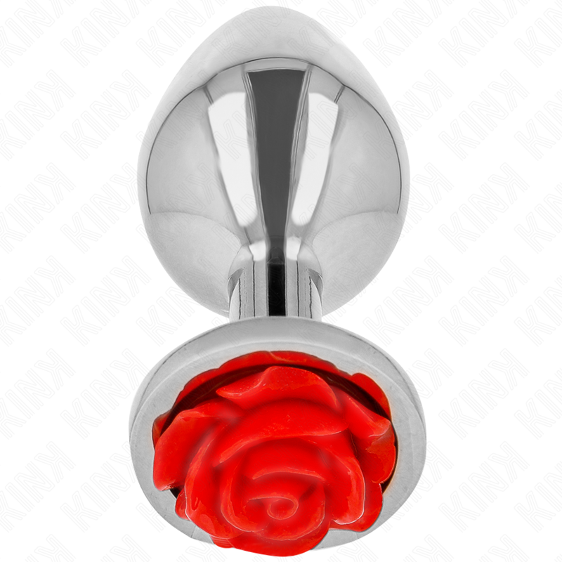 KINK – PLUG ANAL ROSA ROJA TALLA M