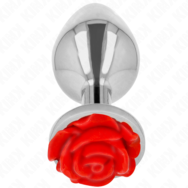 KINK – PLUG ANAL ROSA ROJA TALLA L