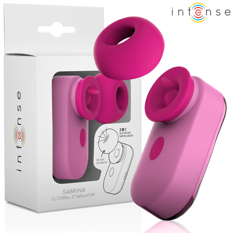 INTENSE – SABRINA TRAVEL SET ESTIMULADOR DE CLÍTORIS ROSA